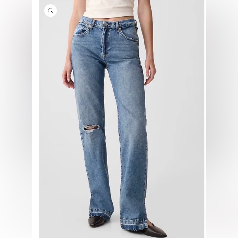Gap 90s Loose Mid Rise Jeans (inseam 28")| Sz 28 or 6